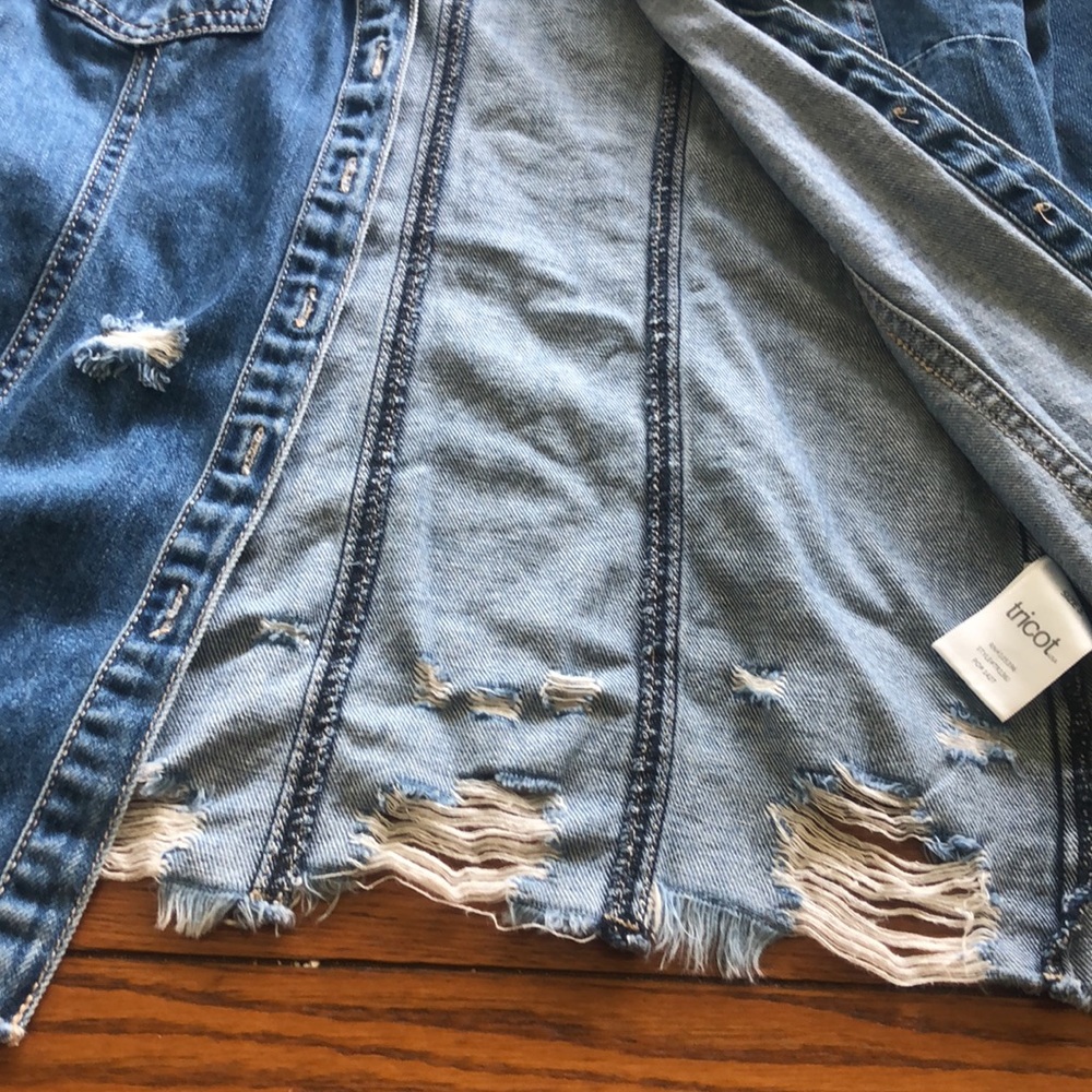 Denim shirt - jacket - Picture 4 of 5